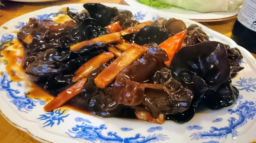 Pousses de Bambou Champignons Noirs